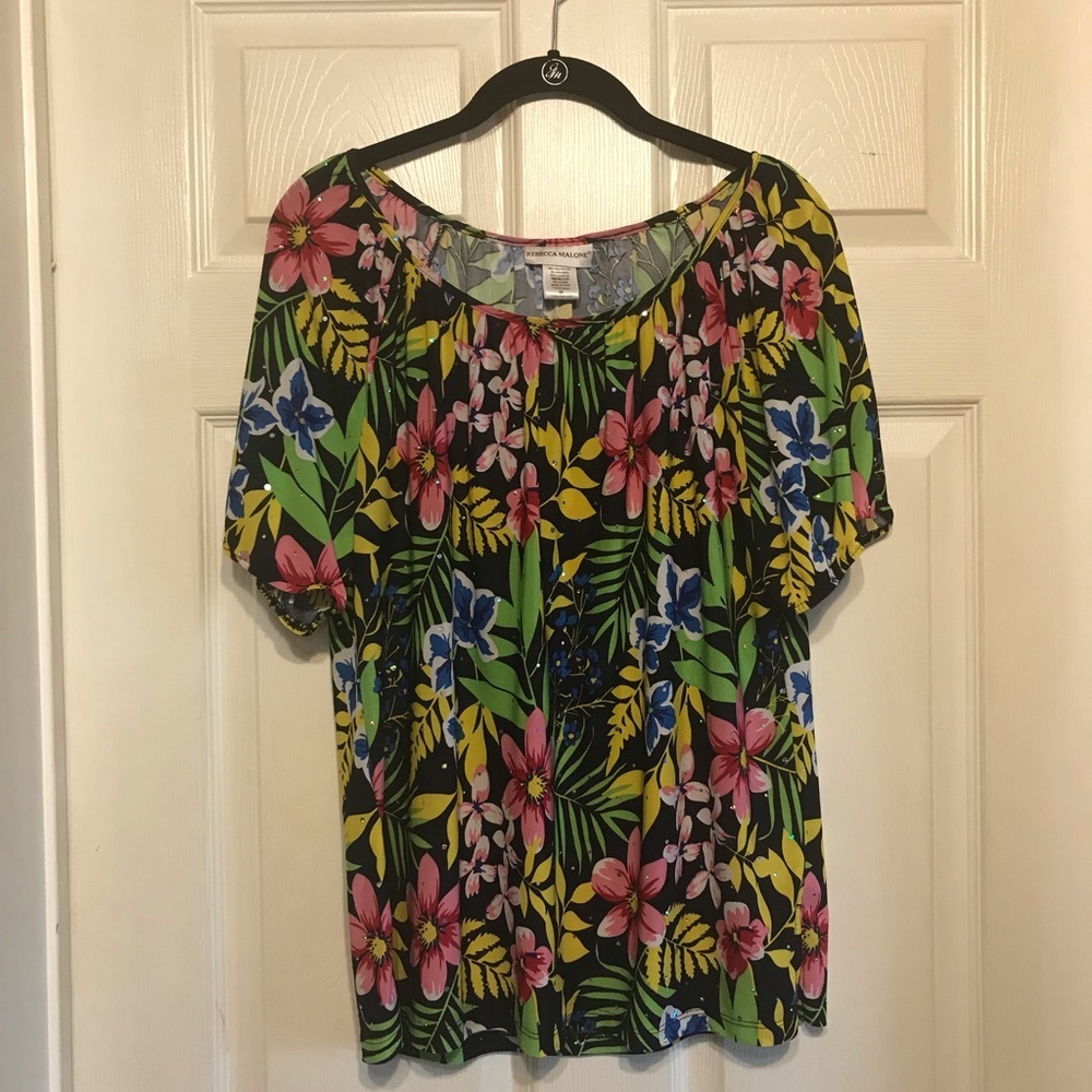 REBECCA Malone Top Sz. M